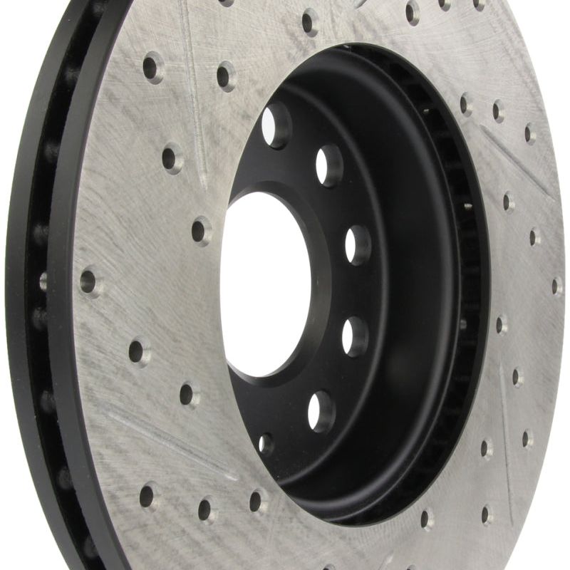 Stoptech 127.33110L - STO127.33110L - StopTech Slotted & Drilled Sport Brake Rotor - Shipped in Europe - Tuningsupply.com