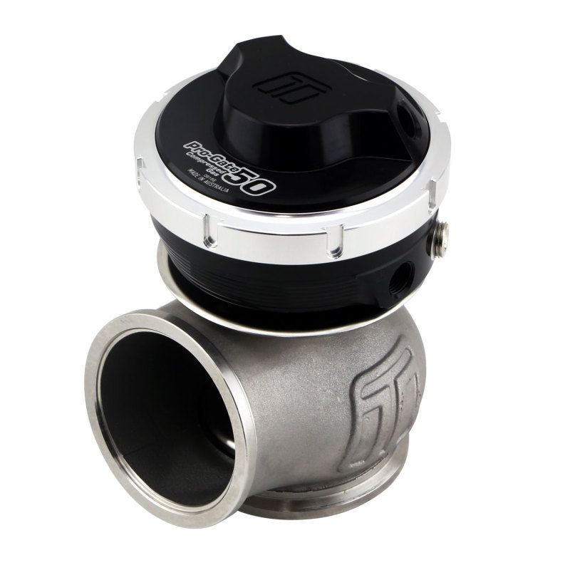 Turbosmart TS-0554-1202 - TURTS-0554-1202 - Turbosmart WG50 Gen V Pro-Gate 50 CG - 5psi Black - Shipped in Europe - Tuningsupply.com