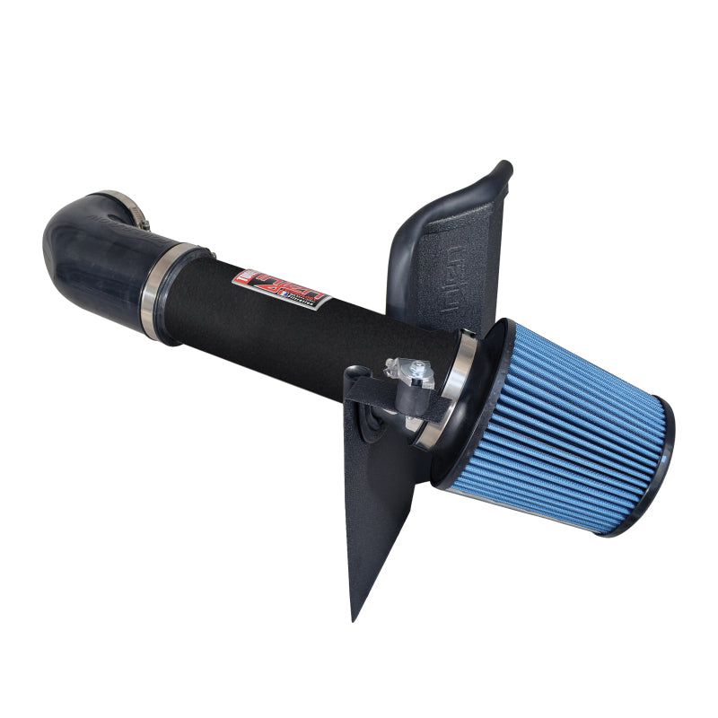 Injen PF5063WB - INJPF5063WB - Injen 11-19 Dodge Challenger Hemi 5.7L V8 Wrinkle Black Power-Flow Air Intake System w/Heat Shield - Shipped in Europe - Tuningsupply.com