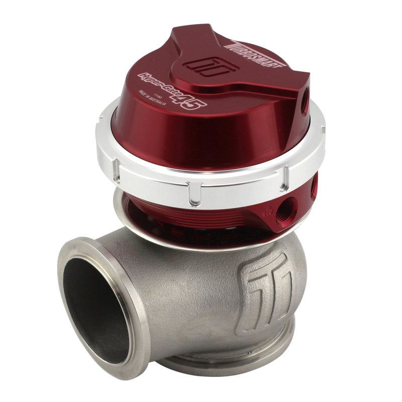 Turbosmart TS-0553-1014 - TURTS-0553-1014 - Turbosmart WG45 Gen V Hyper-Gate 45 14psi Red - Shipped in Europe - Tuningsupply.com