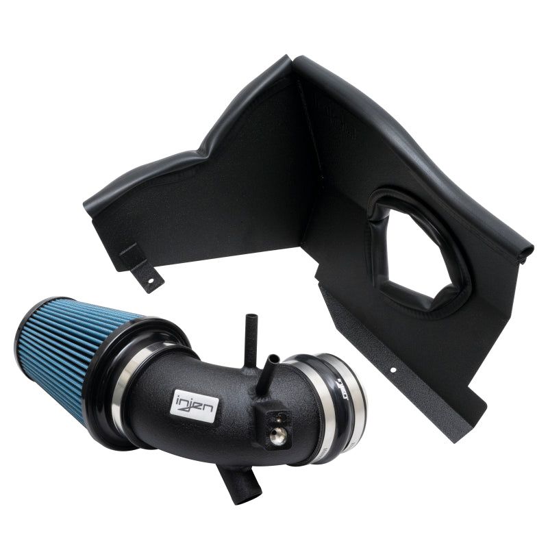 Injen SP1352WB - INJSP1352WB - Injen 22-23 Kia Stinger 2.5L Turbo L4 Wrinkle Black Short Ram Tuned Intake System - Shipped in Europe - Tuningsupply.com