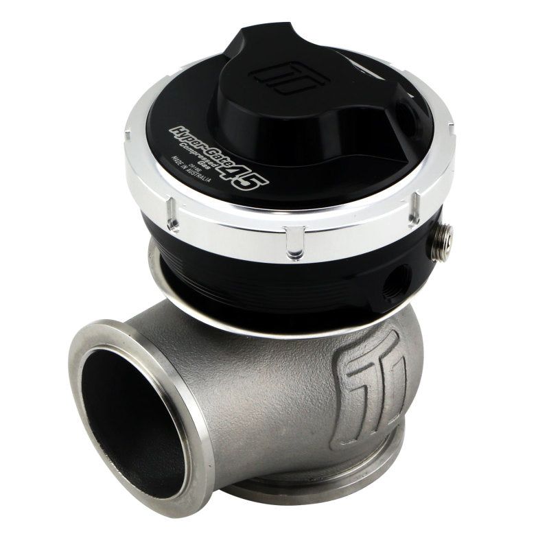 Turbosmart TS-0553-1202 - TURTS-0553-1202 - Turbosmart WG45 Gen V Hyper-Gate 45 5psi Black - Shipped in Europe - Tuningsupply.com