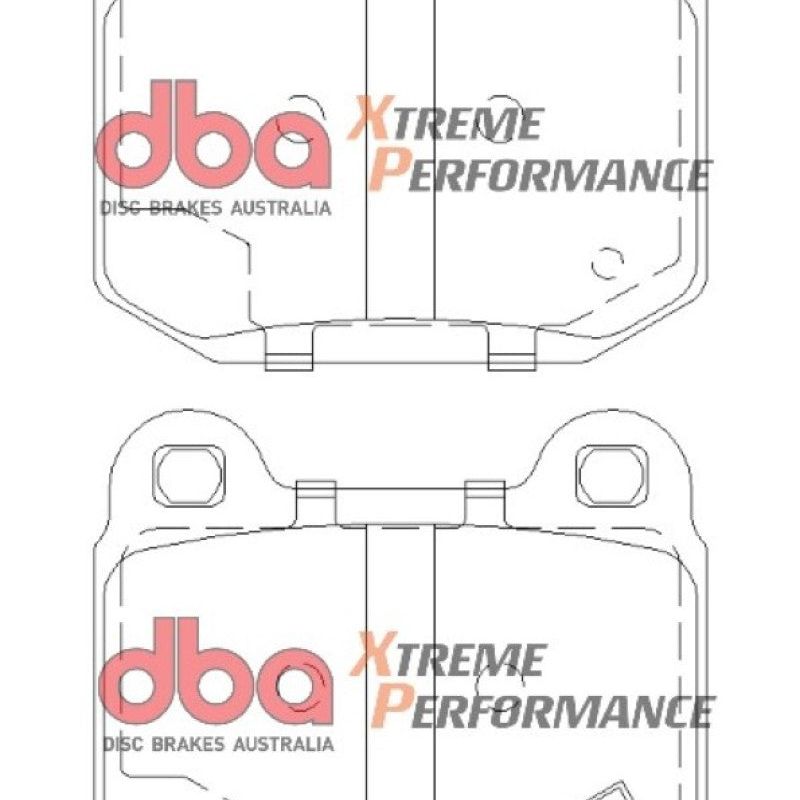 DBA DB1521XP - DBADB1521XP - DBA 03-06 EVO / 04-09 STi / 03-07 350Z Track Edition/G35 w/ Brembo XP650 Rear Brake Pads - Shipped in Europe - Tuningsupply.com