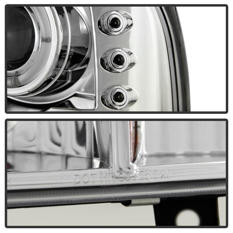 SPYDER 5010360 - SPY5010360 - Spyder Ford F250 Super Duty 99-04 Projector Version 2 LED Halo LED Chrm PRO-YD-FF25099-1P-G2-C - Shipped in Europe - Tuningsupply.com