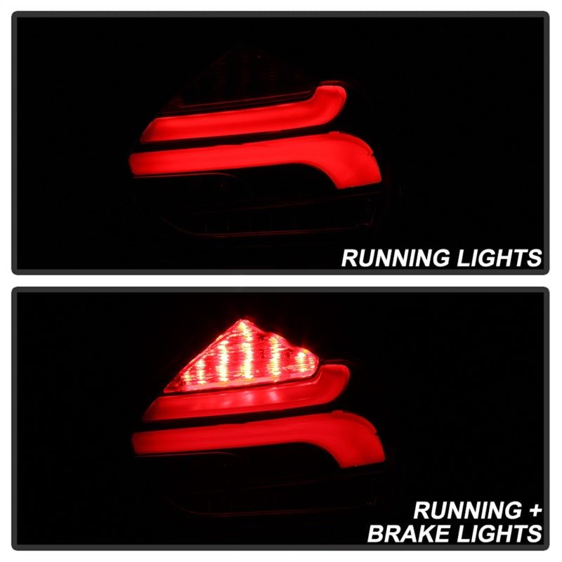 SPYDER 5085719 - SPY5085719 - Spyder 15-17 Ford Focus Hatchback LED Tail Lights w/Indicator/Reverse - Black (ALT-YD-FF155D-LED-BK) - Shipped in Europe - Tuningsupply.com
