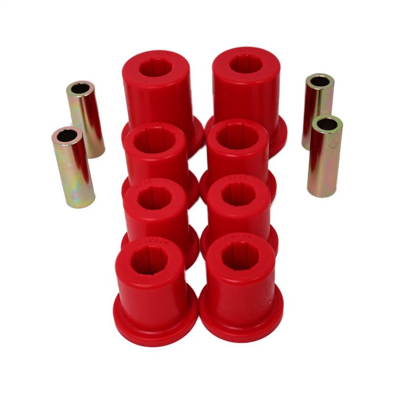 Energy Suspension 8.3128R - ENG8.3128R - Energy Suspension 03-09 Lexus GX470 / 03-09 Toyota 4Runner 2WD/4WD Red Front Control Arm Bushing Set - Shipped in Europe - Tuningsupply.com