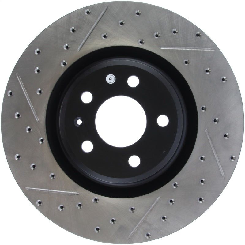 Stoptech 127.33138R - STO127.33138R - StopTech Slotted & Drilled Sport Brake Rotor - Shipped in Europe - Tuningsupply.com