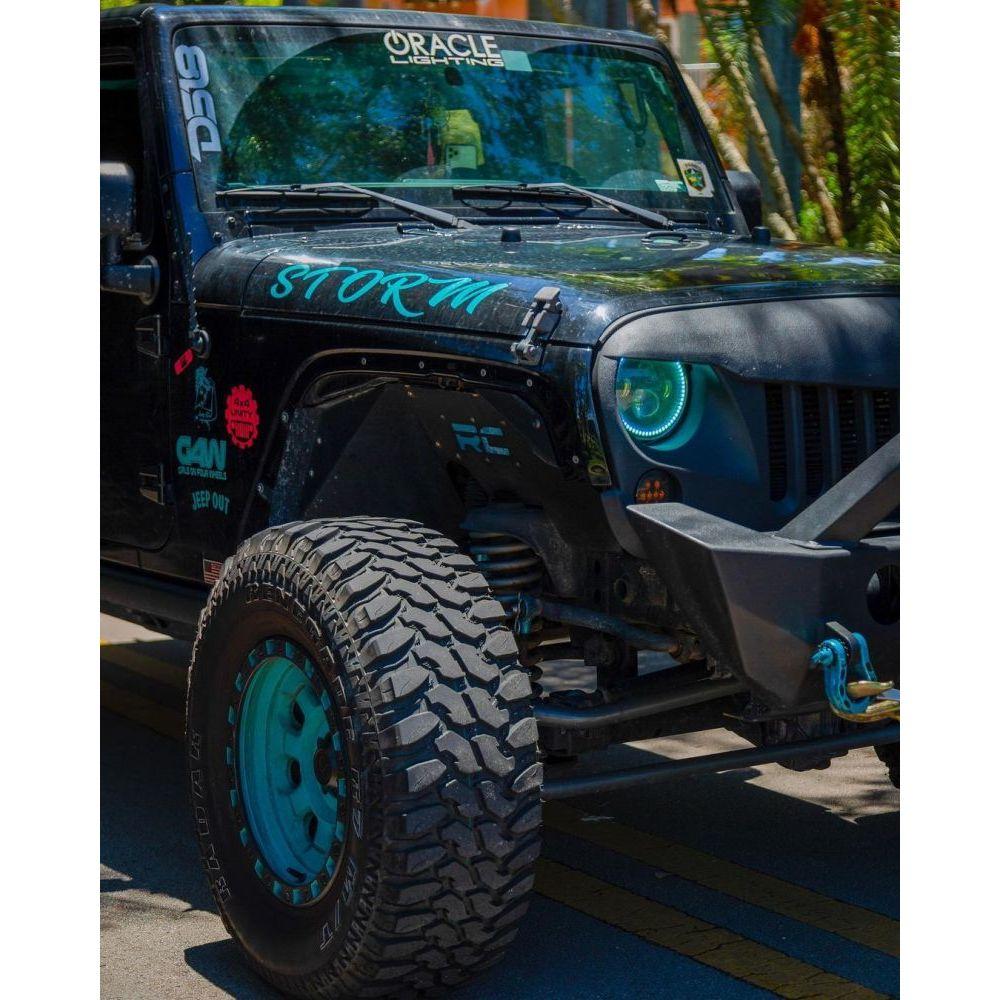 ORACLE Lighting 5769-332 - ORL5769-332 - Oracle 7in High Powered LED Headlights - Black Bezel - Dynamic - Dynamic - Shipped in Europe - Tuningsupply.com