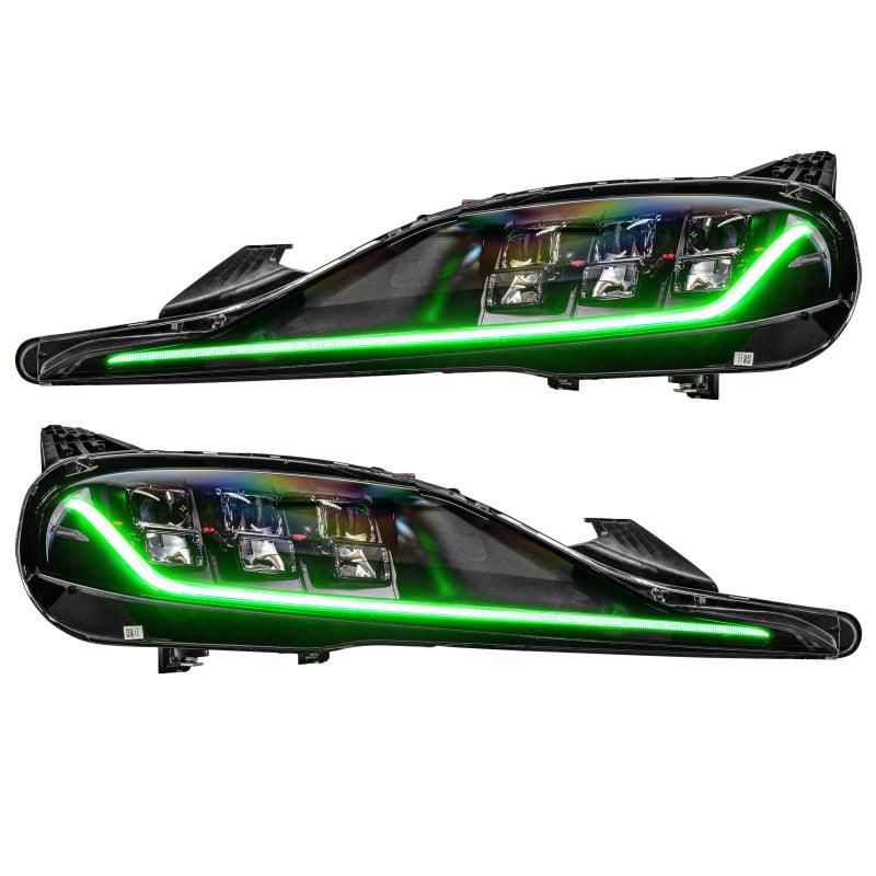 ORACLE Lighting 1400-504 - ORL1400-504 - Oracle 20-21 Toyota Supra GR RGB+A Headlight DRL Kit - ColorSHIFT w/ Simple Controller - Shipped in Europe - Tuningsupply.com