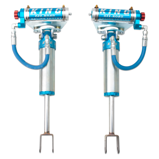 King Shocks 25001-302A-EXT2 - KIN25001-302A-EXT2 - King Shocks 2011+ Chevrolet Silverado 2500/3500/HD Front 2.5 Dia Remote Res Shock w/Adjuster (Pair) - Shipped in Europe - Tuningsupply.com