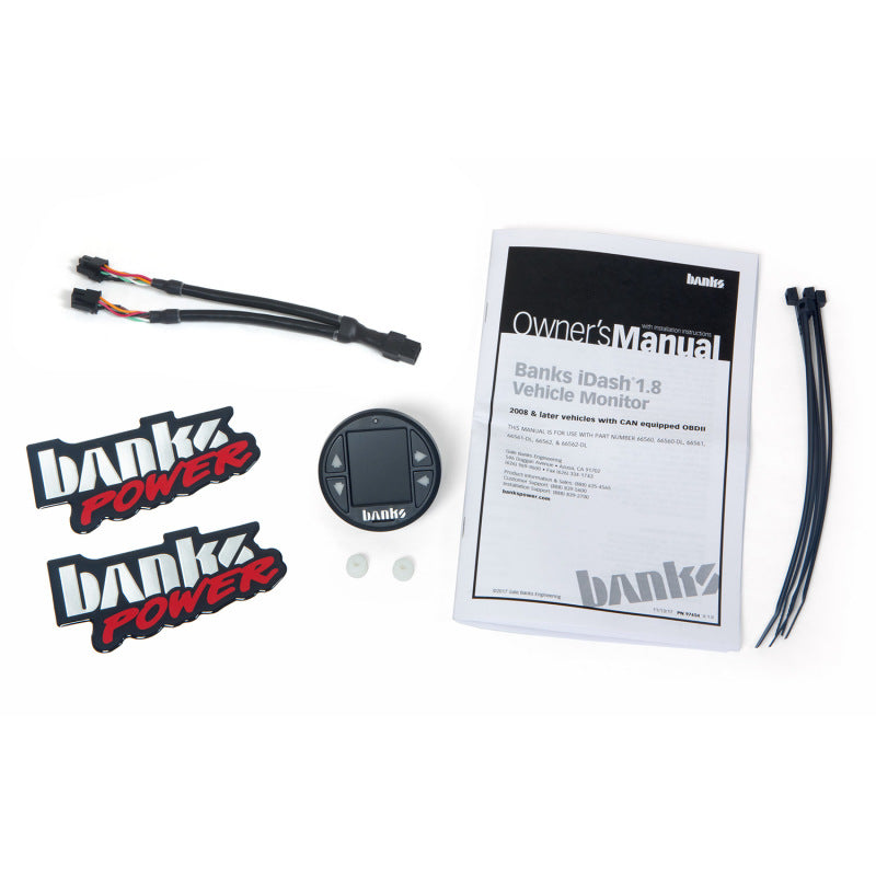 Banks Power 66561 - GBE66561 - Banks Power iDash 1.8 for Derringer Modules - Shipped in Europe - Tuningsupply.com