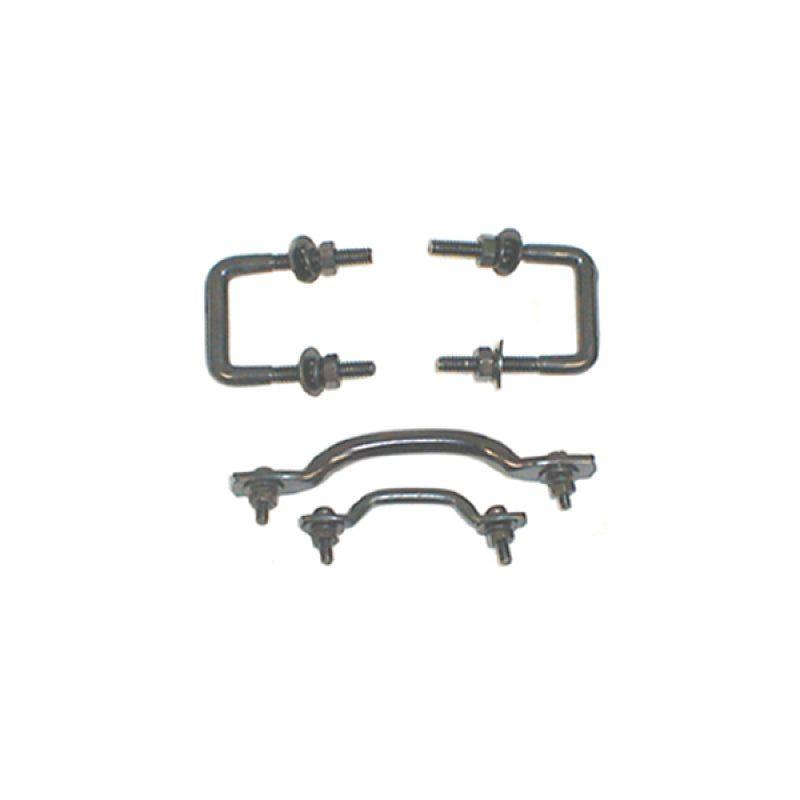 Rugged Ridge 11211.01 - RUG11211.01 - Rugged Ridge Windshield Tie Down Kit Black 55-95 Jeep CJ / Jeep Wrangler - Shipped in Europe - Tuningsupply.com