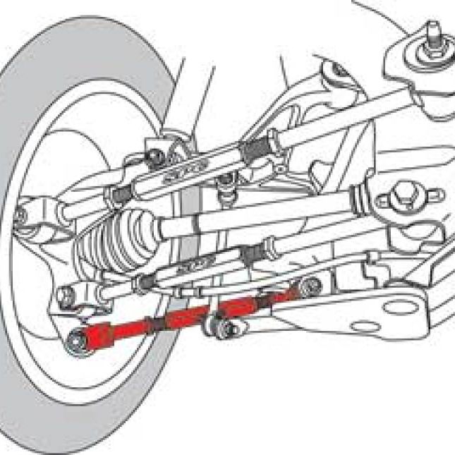 SPC Performance 72250 - SPC72250 - SPC Performance Infiniti Trailing Arm - Shipped in Europe - Tuningsupply.com
