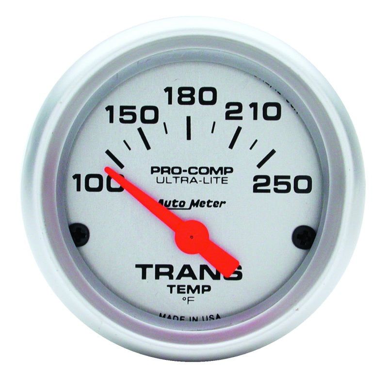 AutoMeter 4357 - ATM4357 - Autometer Ultra-Lite 52mm 100-250 Degree F Mechanical Transmission Temperature Gauge - Shipped in Europe - Tuningsupply.com