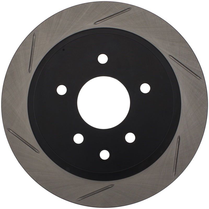 Stoptech 126.42077SR - STO126.42077SR - StopTech Power Slot 03-05 350Z / 03-04 G35 / 03-05 G35X SportStop Slotted Rear Right Rotor - Shipped in Europe - Tuningsupply.com
