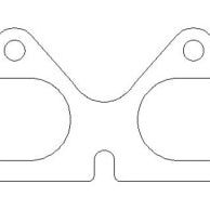 Cometic Gasket C4151-030 - CGSC4151-030 - Cometic 94-00 Honda All B Series Exhaust Manifold Gasket .030 inch MLS 1.850 inch X 1.340 inch Port - Shipped in Europe - Tuningsupply.com
