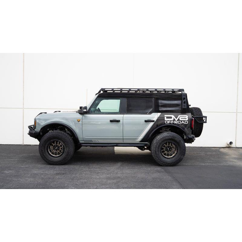 DV8 Offroad SRBR-03 - DVESRBR-03 - DV8 Offroad 21-23 Ford Bronco Pinch Weld Covers - Shipped in Europe - Tuningsupply.com