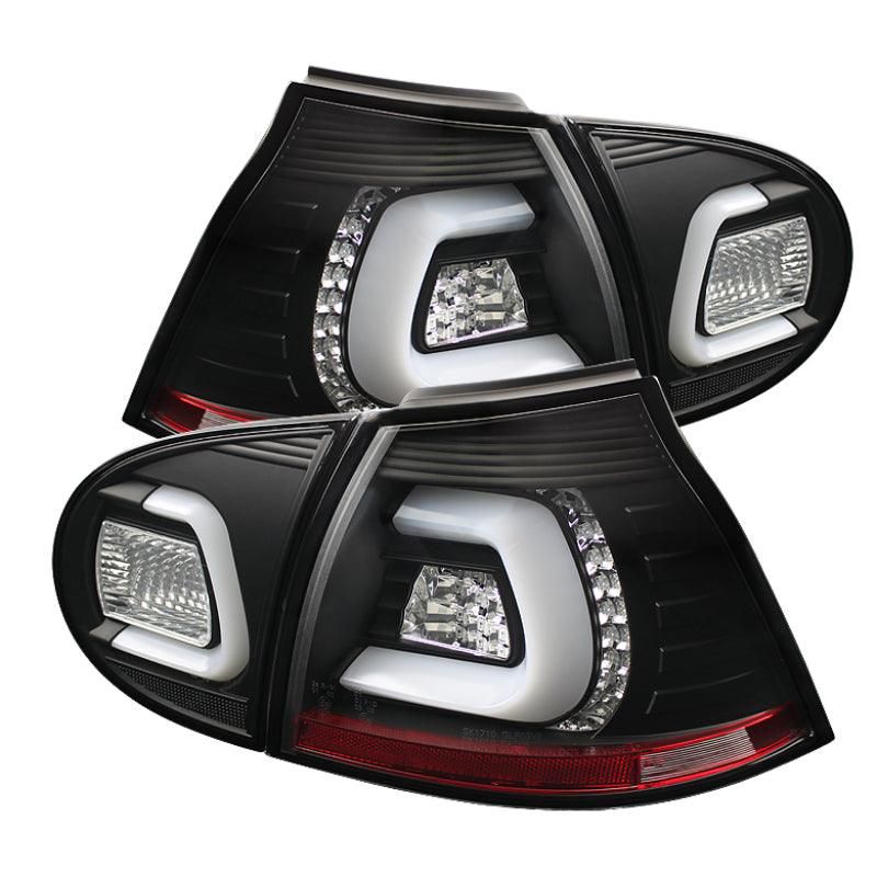 SPYDER 5073792 - SPY5073792 - Spyder Volkswagen Golf V 06-09 LED TURN SIGNAL LED Tail Lights Black ALT-YD-VG03-LED-BK - Shipped in Europe - Tuningsupply.com