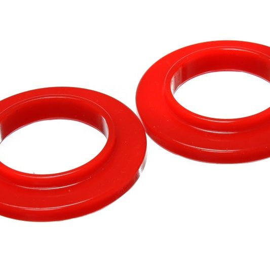 Energy Suspension 9.6104R - ENG9.6104R - Energy Suspension Coil Spring Isolator Set - Red - Shipped in Europe - Tuningsupply.com