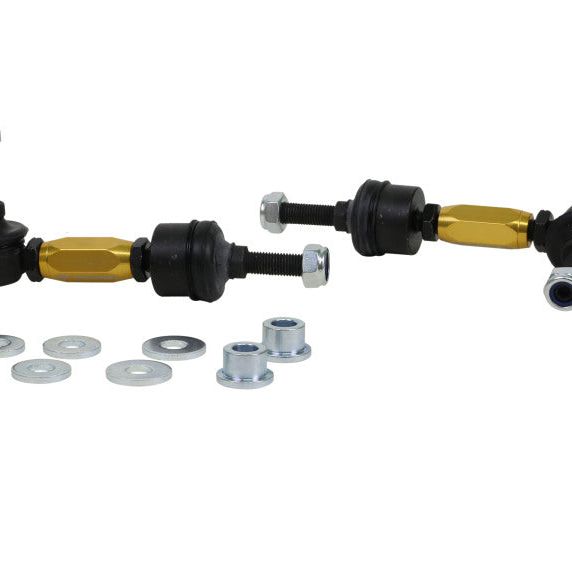 Whiteline KLC195 - WHLKLC195 - Whiteline 2012+ Ford Focus ST Rear Adjustable Heavy Duty Sway Bar Link Kit - Shipped in Europe - Tuningsupply.com