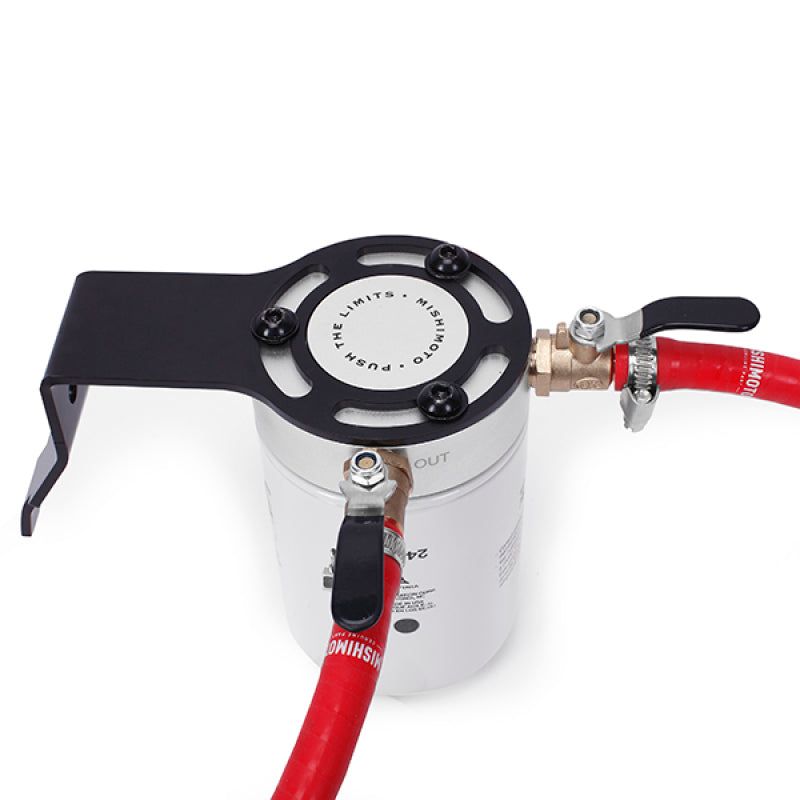 Mishimoto MMCFK-F2D-03RD - MISMMCFK-F2D-03RD - Mishimoto 03-07 Ford 6.0L Powerstroke Coolant Filtration Kit - Red - Shipped in Europe - Tuningsupply.com