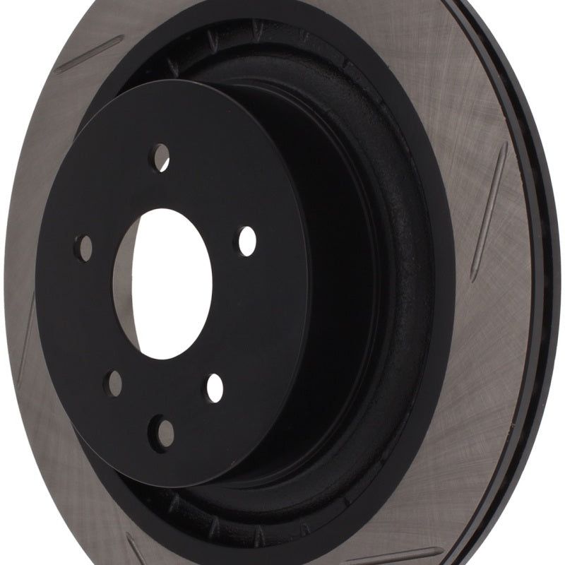 Stoptech 126.42101SL - STO126.42101SL - StopTech Power Slot Nissan 370z / Infiniti G37 SportStop Slotted Rear Left Rotor - Shipped in Europe - Tuningsupply.com