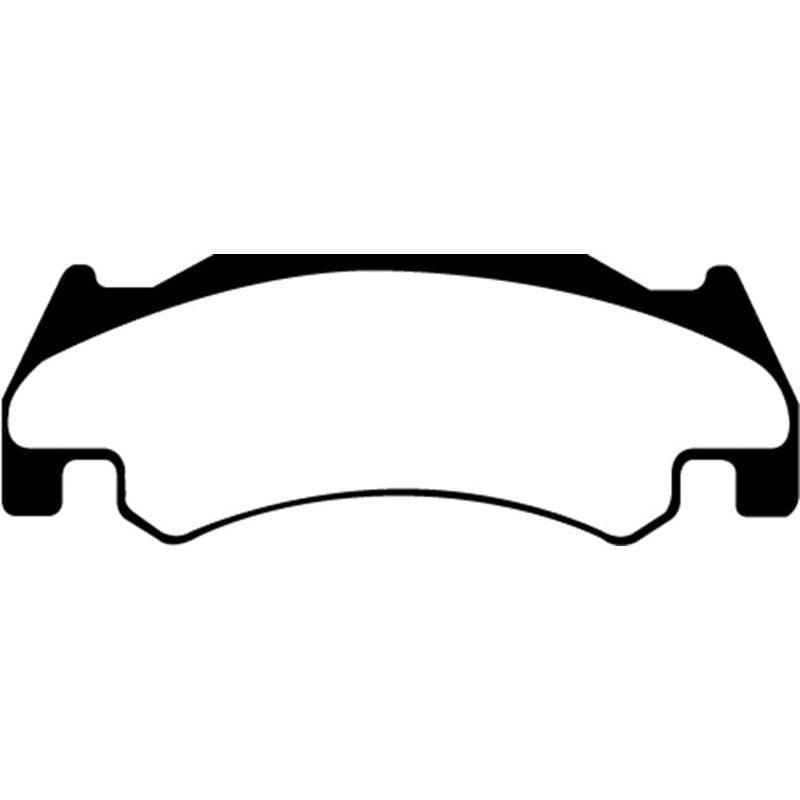 EBC DP41739R - EBCDP41739R - EBC 05-06 Dodge Ram SRT-10 8.3 Yellowstuff Front Brake Pads - Shipped in Europe - Tuningsupply.com