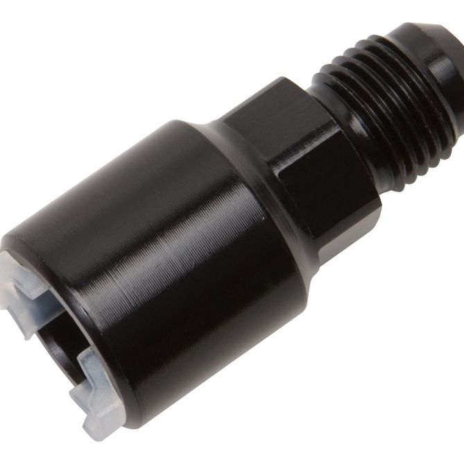 Russell 640853 - RUS640853 - Russell Performance -6 AN male to 3/8in SAE quick-disconnect female (Black Single) - Shipped in Europe - Tuningsupply.com