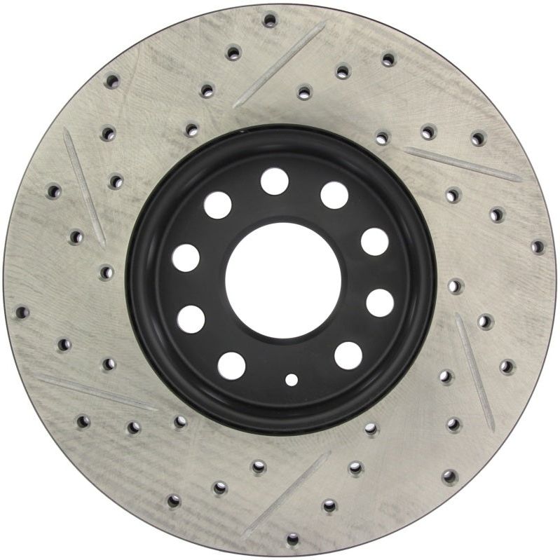 Stoptech 127.33110L - STO127.33110L - StopTech Slotted & Drilled Sport Brake Rotor - Shipped in Europe - Tuningsupply.com