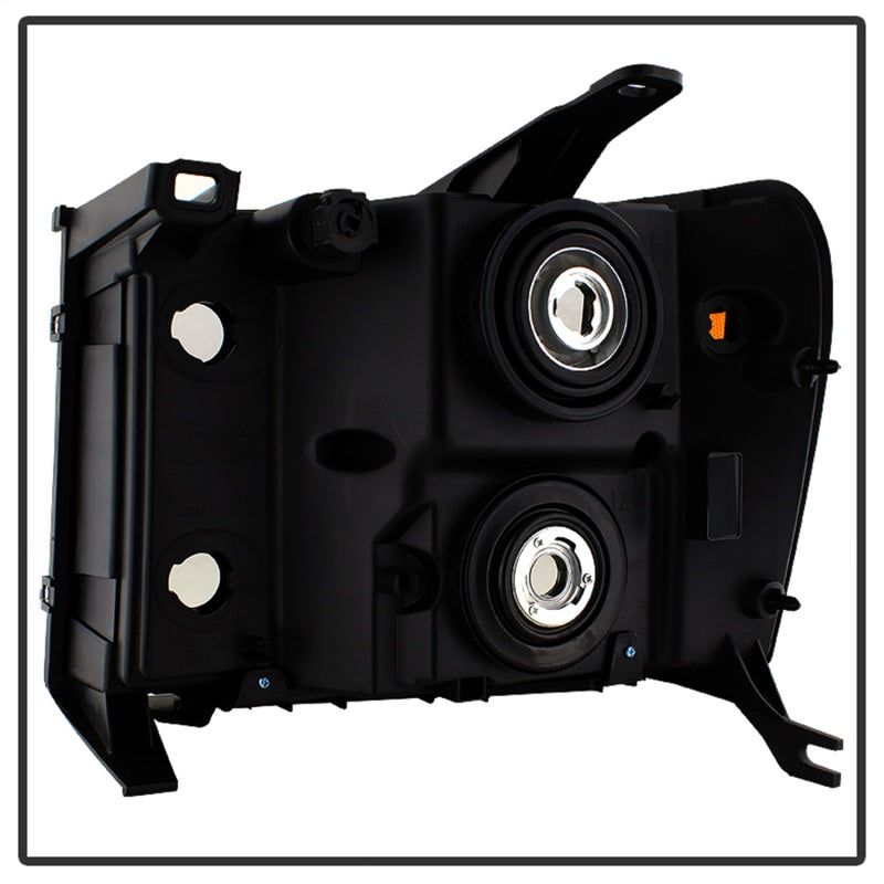 SPYDER 9034749 - SPY9034749 - xTune GMC Sierra 07-13 Crystal Headlights Black HD-JH-GSIE07-AM-BK - Shipped in Europe - Tuningsupply.com