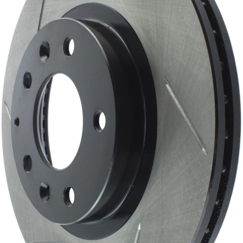 Stoptech 126.45075SR - STO126.45075SR - StopTech Mazda Miata NC Slotted höger främre sportbromsrotor - Shipped in Europe - Tuningsupply.com