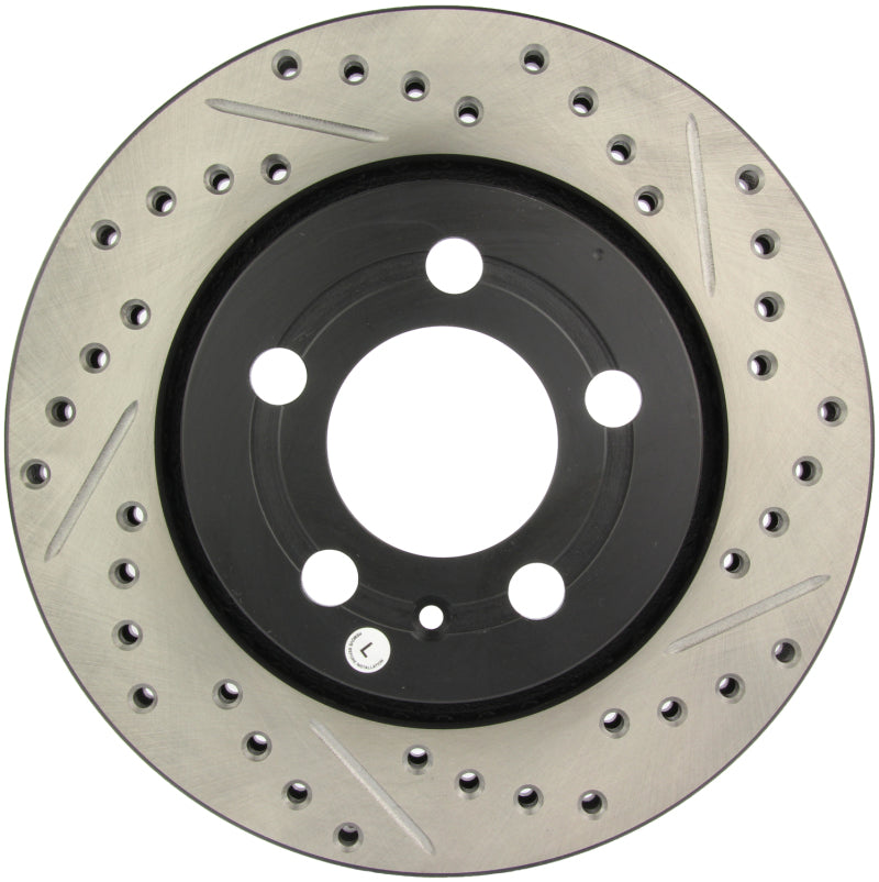 Stoptech 127.33069L - STO127.33069L - StopTech Slotted & Drilled Sport Brake Rotor - Shipped in Europe - Tuningsupply.com