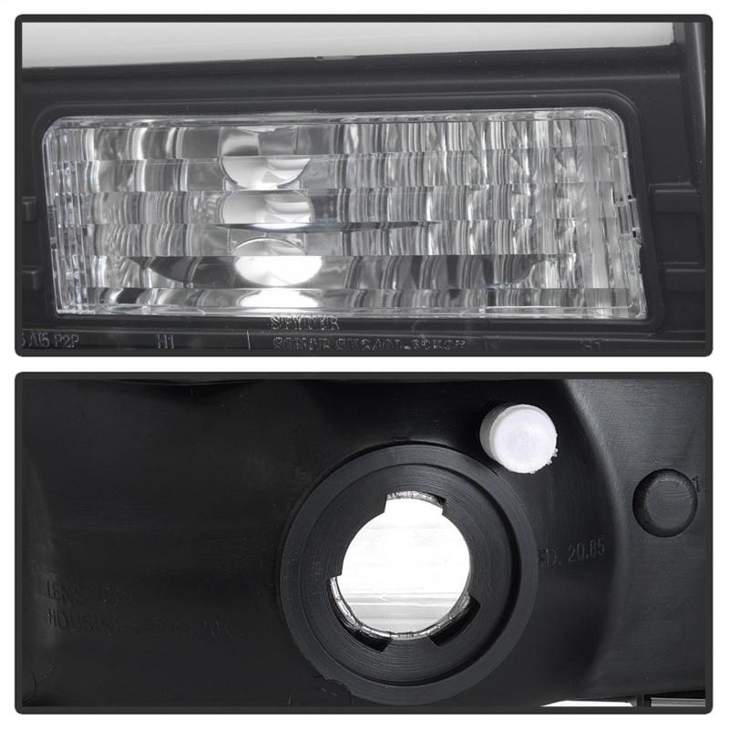 SPYDER 5084491 - SPY5084491 - Spyder 99-04 Ford F250 Super Duty Projector Headlights - Light Bar - Black PRO-YD-FF25099V2-LB-BK - Shipped in Europe - Tuningsupply.com