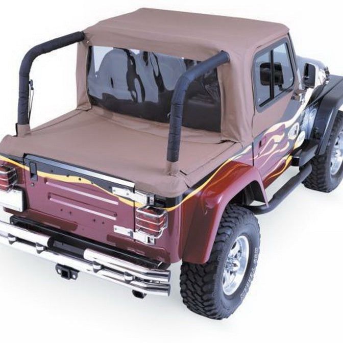 Rampage 993017 - RAM993017 - Rampage 1992-1995 Jeep Wrangler(YJ) Cab Soft Top And Tonneau Cover - Spice Denim - Shipped in Europe - Tuningsupply.com