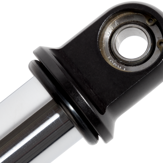 FOX 980-02-019 - FOX980-02-019 - Fox 2.0 Factory Series 12in. Air Shock 1-1/4in. Shaft (Normal Valving) 40/90 - Black/Zinc - Shipped in Europe - Tuningsupply.com