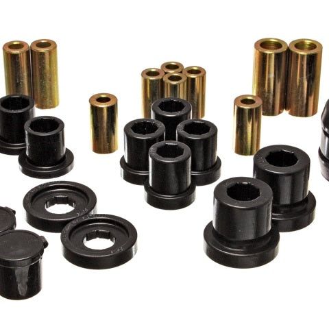 Energy Suspension 16.3120G - ENG16.3120G - Energy Suspension 00-09 Honda S2000 Black Front End Control Arm Bushing Set - Shipped in Europe - Tuningsupply.com