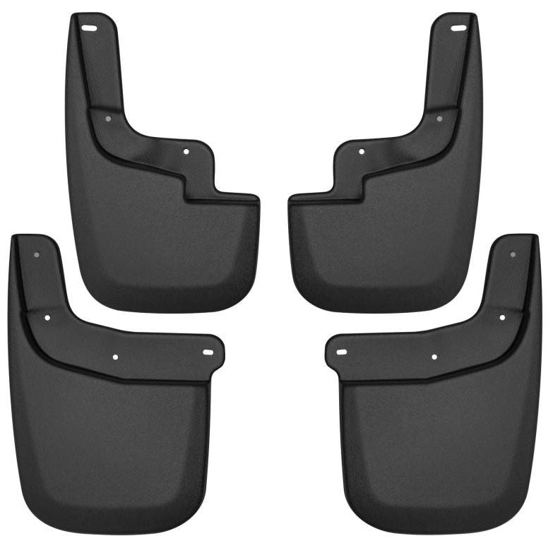 Husky Liners 58236 - HSL58236 - Husky Liners 15-22 Chevy Colorado w/o Flares (Excl. ZR2) Front and Rear Mud Guards - Black - Shipped in Europe - Tuningsupply.com