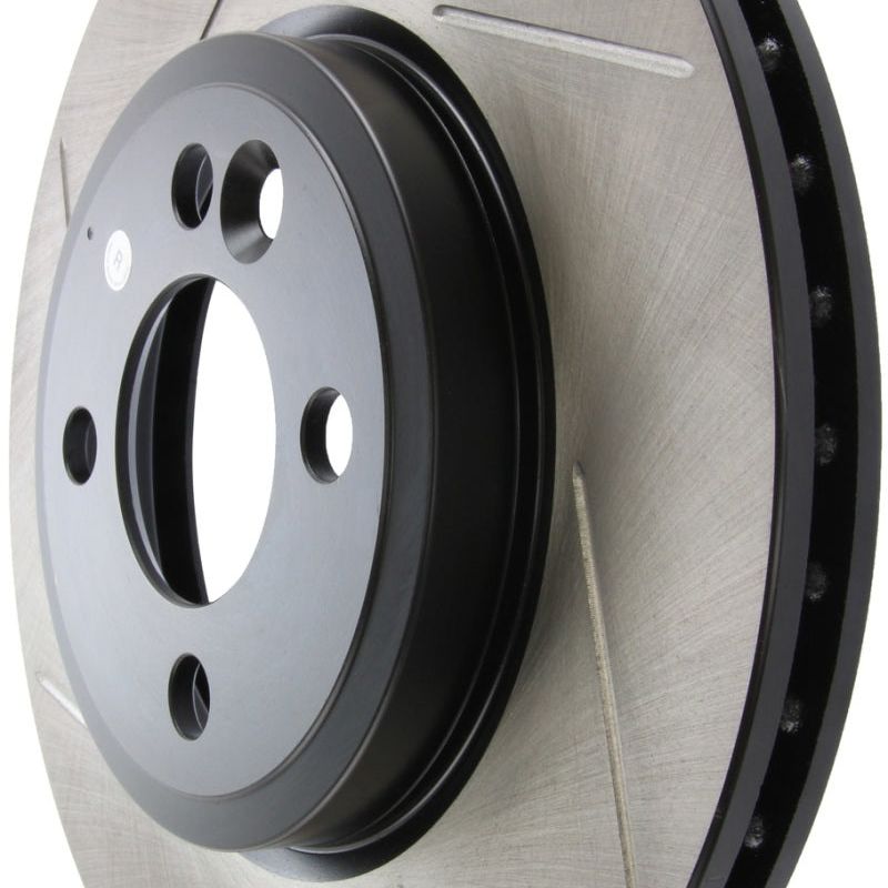 Stoptech 126.34100SR - STO126.34100SR - StopTech Power Slot 07-09 Base Cooper Front Right Rotor - Shipped in Europe - Tuningsupply.com