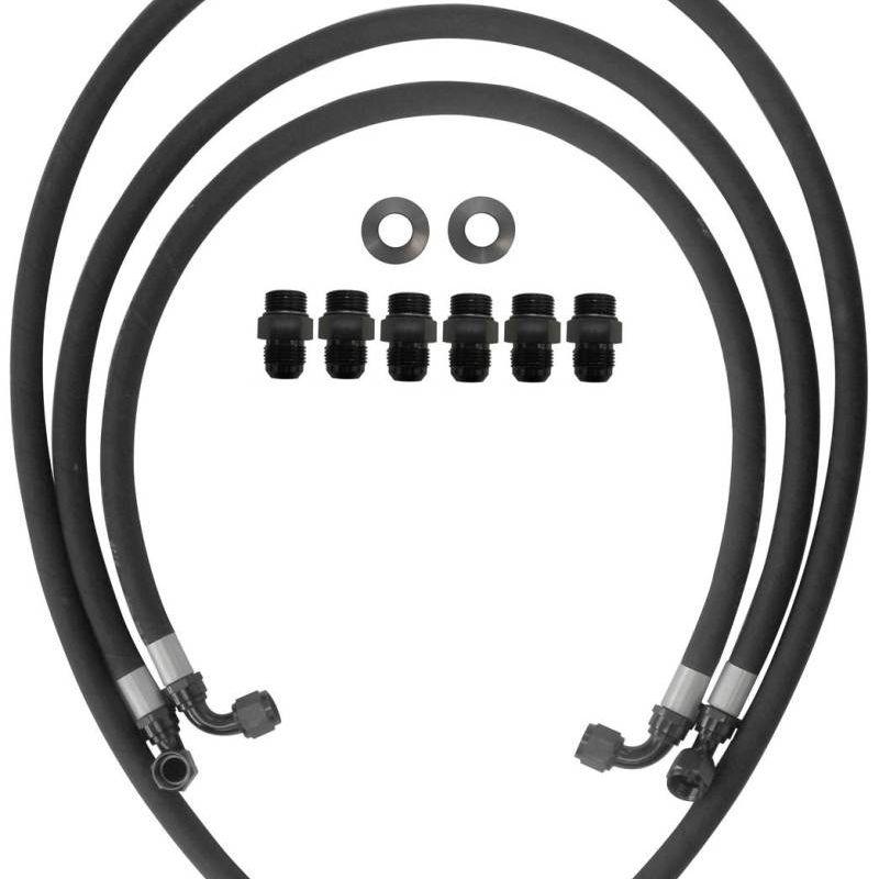 Fleece Performance FPE-TL-LBZ-LMM - FPEFPE-TL-LBZ-LMM - Fleece Performance 06-10 GM Duramax 6.6L LBZ/LMM Allison Transmission Cooler Lines - Shipped in Europe - Tuningsupply.com