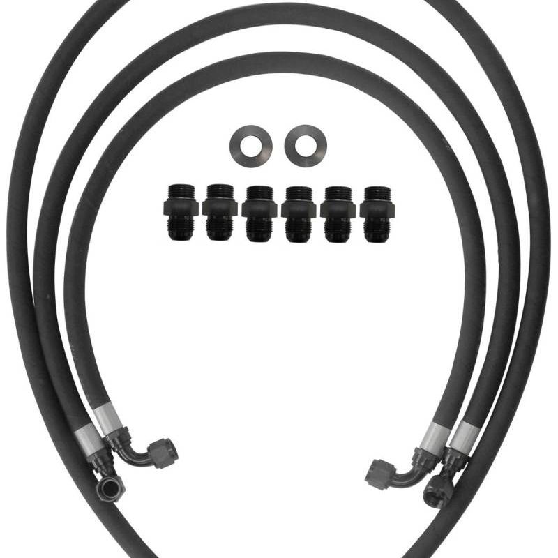 Fleece Performance FPE-TL-LB7-LLY - FPEFPE-TL-LB7-LLY - Fleece Performance 01-05 GM Duramax 6.6L LB7/LLY Allison Transmission Cooler Lines - Shipped in Europe - Tuningsupply.com