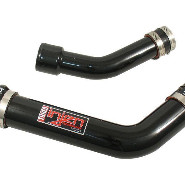 Injen SES1837ICPBLK - INJSES1837ICPBLK - Injen 2009-11 Lancer Ralliart 2.0L Turbo Black Upper Intercooler Pipe Kit - Shipped in Europe - Tuningsupply.com