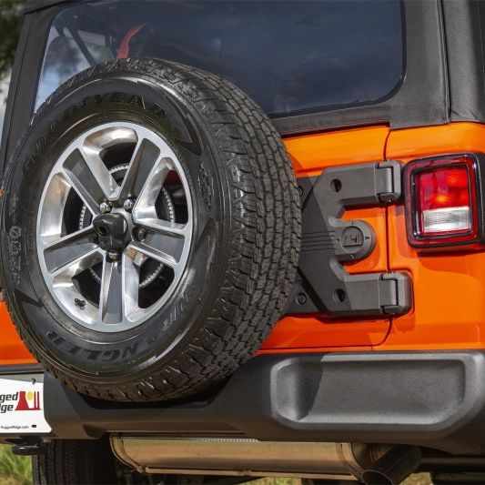 Rugged Ridge 11546.56 - RUG11546.56 - Rugged Ridge Spartacus HD Tire Carrier Hinge Casting 18-20 Jeep Wrangler JL - Shipped in Europe - Tuningsupply.com