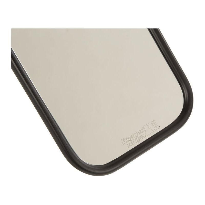 Rugged Ridge 11025.24 - RUG11025.24 - Rugged Ridge 18-20 Jeep Wrangler JL/JT Rectangular Trail Mirror - Shipped in Europe - Tuningsupply.com