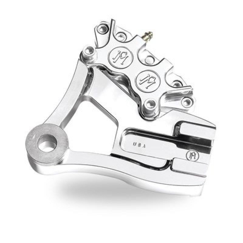 Performance Machine 0052-2400-P - PFM0052-2400-P - Performance Machine 4 Piston Classic Caliper - Polished - Shipped in Europe - Tuningsupply.com