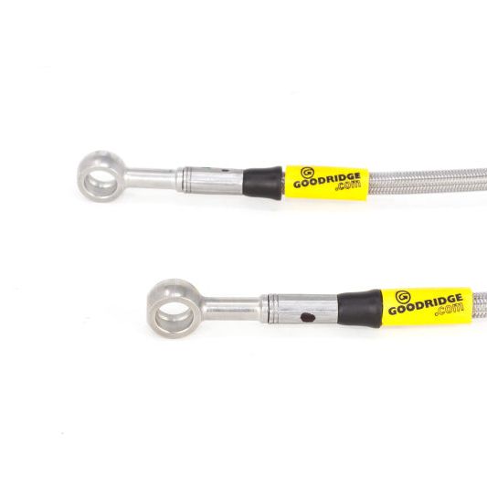 Goodridge 20028 - GRI20028 - Goodridge 12-15 Honda Civic Si / 13-15 Acura ILX 2.4L (Lrg Disc) Stainless Steel Brake Line Kit - Shipped in Europe - Tuningsupply.com