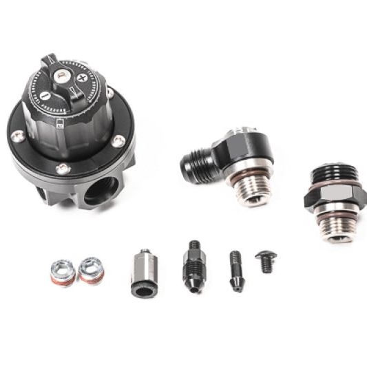 Radium Engineering 20-1623-00 - RAD20-1623-00 - Radium Engineering 8AN ORB Direct Mount Regulator-Rotating Assembly (DMR-RA) - Black - Shipped in Europe - Tuningsupply.com