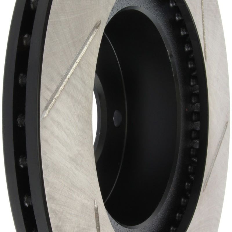 Stoptech 126.45051SR - STO126.45051SR - StopTech Power Slot 93-95 Mazda RX-7 SportStop Slotted Front Right Rotor - Shipped in Europe - Tuningsupply.com