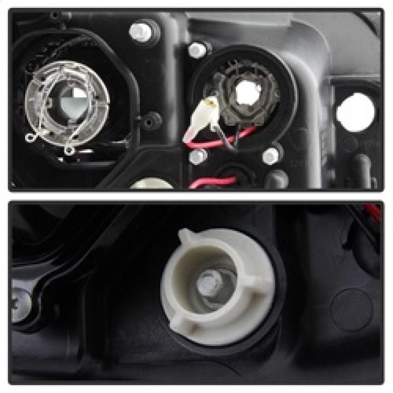 SPYDER 5083944 - SPY5083944 - Spyder Subaru WRX 08-09 Projector Headlights - Halogen Model Only - Black PRO-YD-SWRX08-LBDRL-BK - Shipped in Europe - Tuningsupply.com