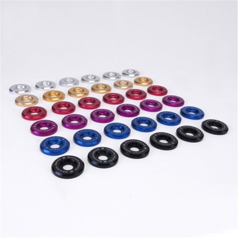 Skunk2 Racing 649-05-0215 - SKK649-05-0215 - Skunk2 Small Fender Black Anodized Washer Kit (6 Pcs.) - Shipped in Europe - Tuningsupply.com