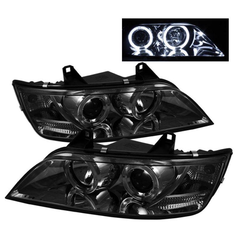 SPYDER 5009104 - SPY5009104 - Spyder BMW Z3 96-02 Projector Headlights LED Halo Smoke High H1 Low H1 PRO-YD-BMWZ396-HL-SM - Shipped in Europe - Tuningsupply.com